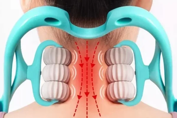 6 Wheel Roller for Neck Pain