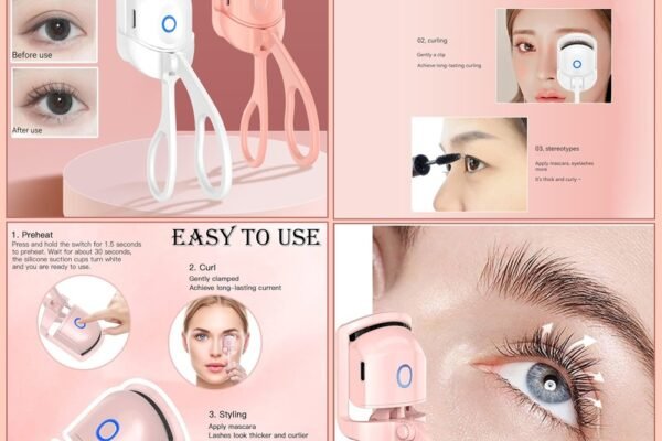 Rechargeable Eyelashes Curler