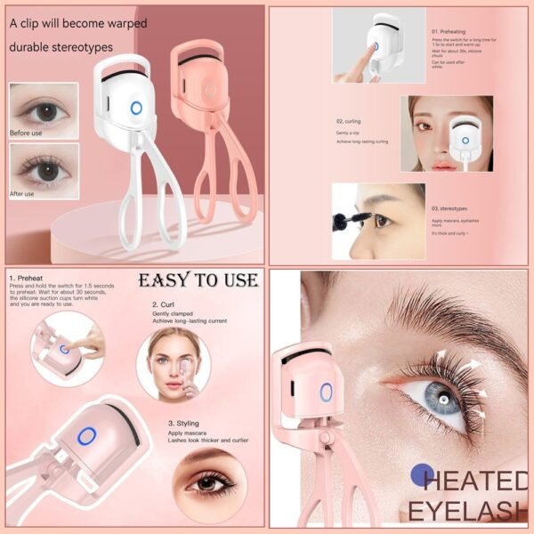 Rechargeable Eyelashes Curler