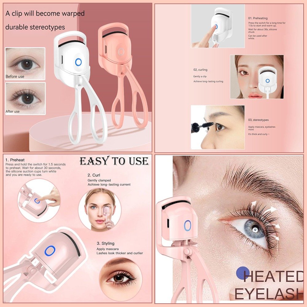 Rechargeable Eyelashes Curler