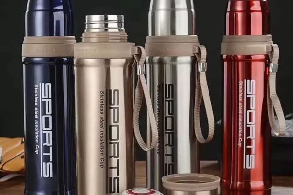 Sports Stainless Steel Water Bottle –