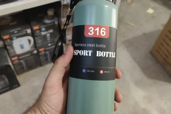 Stainless Steel Water Bottle with LED