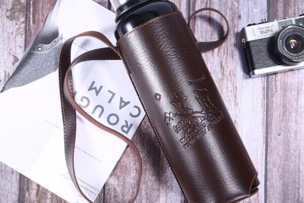 Vacuum Steel Bottle with Strap