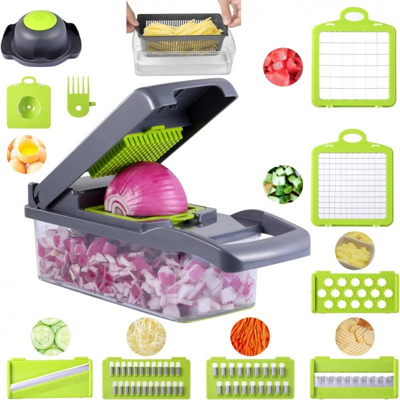 Vegetable Cutter with Container