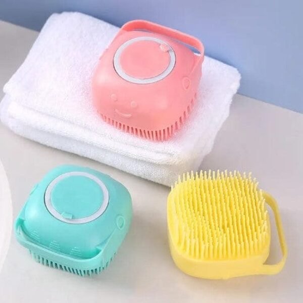 Silicone Bath Brush With Box
