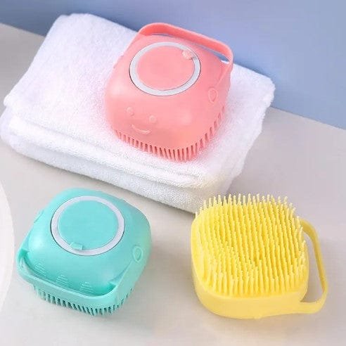 Silicone Bath Brush With Box