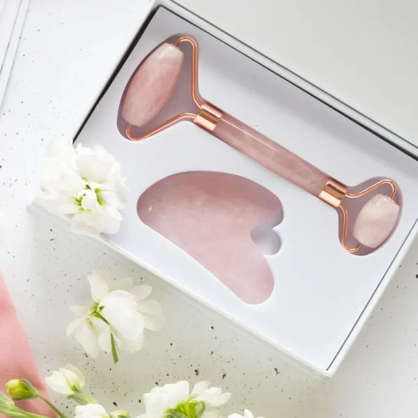 Roller and Gua Sha for Glowing Skin